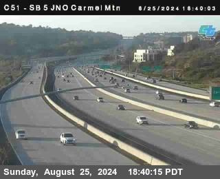 SB 5 at Carmel Mountain Rd.