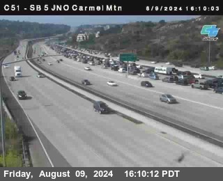 SB 5 at Carmel Mountain Rd.