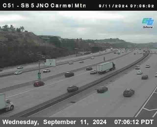 SB 5 at Carmel Mountain Rd.