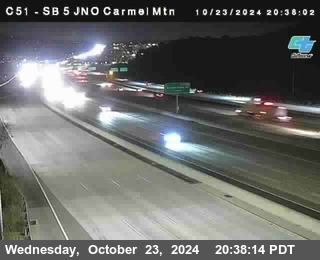 SB 5 at Carmel Mountain Rd.