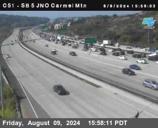 SB 5 at Carmel Mountain Rd.