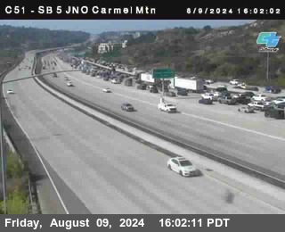 SB 5 at Carmel Mountain Rd.