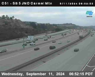 SB 5 at Carmel Mountain Rd.