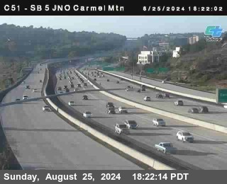 SB 5 at Carmel Mountain Rd.