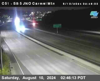 SB 5 at Carmel Mountain Rd.