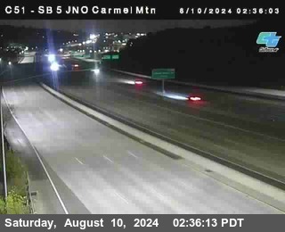 SB 5 at Carmel Mountain Rd.