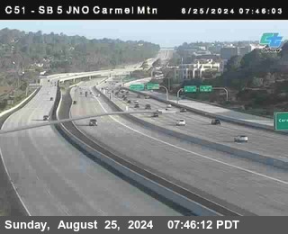 SB 5 at Carmel Mountain Rd.