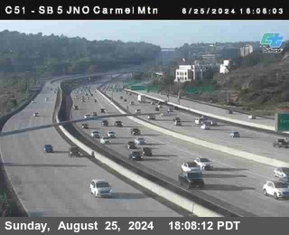 SB 5 at Carmel Mountain Rd.