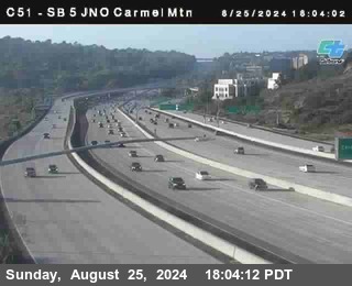 SB 5 at Carmel Mountain Rd.