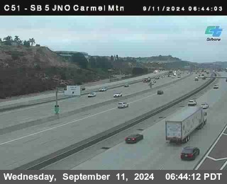 SB 5 at Carmel Mountain Rd.