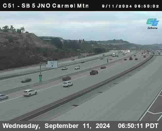 SB 5 at Carmel Mountain Rd.