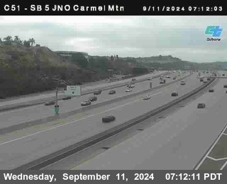 SB 5 at Carmel Mountain Rd.