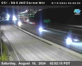 SB 5 at Carmel Mountain Rd.