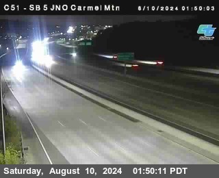 SB 5 at Carmel Mountain Rd.