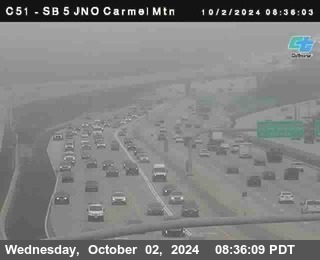 SB 5 at Carmel Mountain Rd.