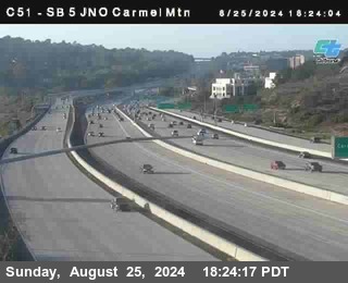 SB 5 at Carmel Mountain Rd.