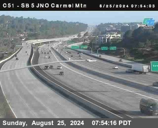 SB 5 at Carmel Mountain Rd.