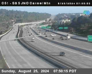 SB 5 at Carmel Mountain Rd.