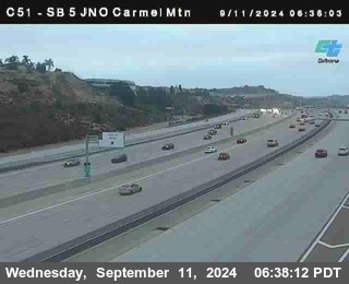 SB 5 at Carmel Mountain Rd.