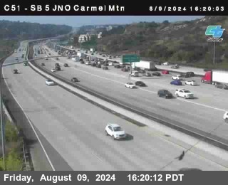 SB 5 at Carmel Mountain Rd.