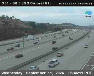 SB 5 at Carmel Mountain Rd.