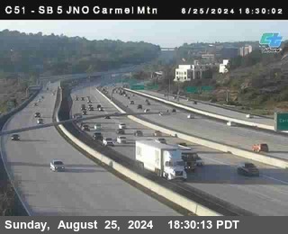 SB 5 at Carmel Mountain Rd.