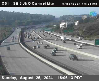 SB 5 at Carmel Mountain Rd.