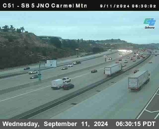 SB 5 at Carmel Mountain Rd.