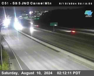 SB 5 at Carmel Mountain Rd.