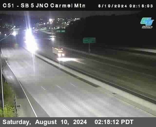 SB 5 at Carmel Mountain Rd.