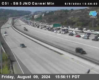 SB 5 at Carmel Mountain Rd.