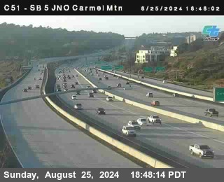 SB 5 at Carmel Mountain Rd.