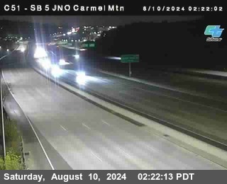 SB 5 at Carmel Mountain Rd.