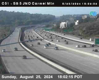 SB 5 at Carmel Mountain Rd.