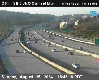 SB 5 at Carmel Mountain Rd.