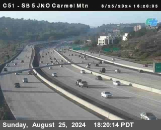 SB 5 at Carmel Mountain Rd.