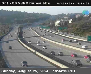 SB 5 at Carmel Mountain Rd.