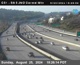 SB 5 at Carmel Mountain Rd.