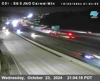 SB 5 at Carmel Mountain Rd.