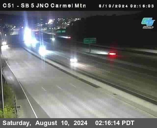 SB 5 at Carmel Mountain Rd.