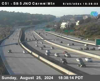 SB 5 at Carmel Mountain Rd.