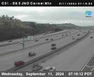 SB 5 at Carmel Mountain Rd.