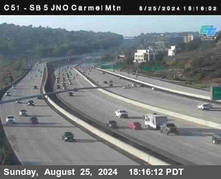 SB 5 at Carmel Mountain Rd.