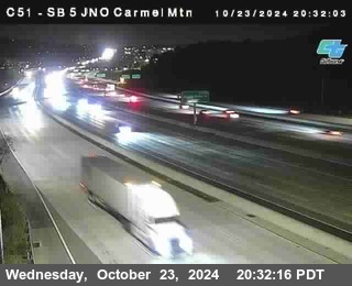 SB 5 at Carmel Mountain Rd.