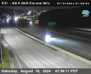 SB 5 at Carmel Mountain Rd.