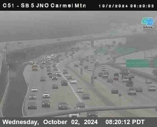 SB 5 at Carmel Mountain Rd.