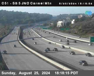 SB 5 at Carmel Mountain Rd.