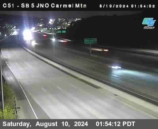 SB 5 at Carmel Mountain Rd.