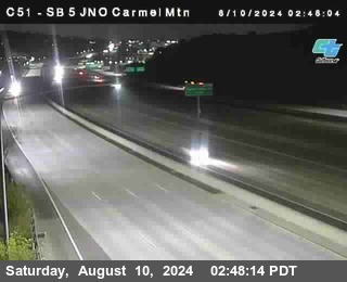 SB 5 at Carmel Mountain Rd.