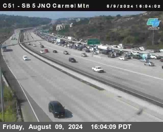 SB 5 at Carmel Mountain Rd.